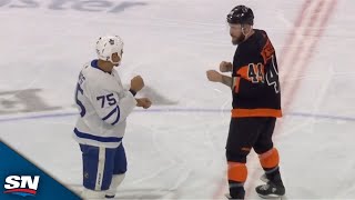 Ryan Reaves And Nicolas Deslauriers Drop Their Gloves And Put On A Show At CentreIce [upl. by Duane]