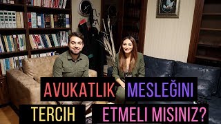 AVUKATLIK MESLEĞİNİ TERCİH ETMELİ MİSİNİZ   w Av Gizay DULKADİR [upl. by Yrrek]