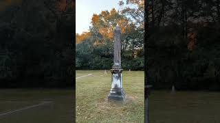 James Whitfield  Governor Merchant Planter Statesman cemetery history grave mississippi [upl. by Nivej]