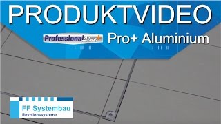 Schachtabdeckung Schachtdeckel PRO Aluminium Produktvideo FF Systembau [upl. by Greggory969]