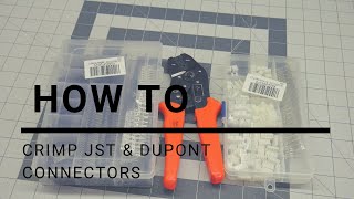 Short  How to Crimp JST amp Dupont Connectors [upl. by Ingalls]