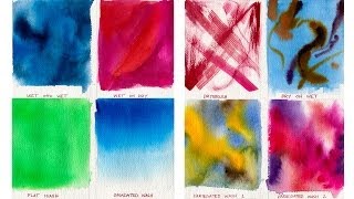 Watercolor Painting Lessons  Wash Techniques [upl. by Chariot714]