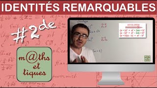 Appliquer les identités remarquables  Seconde [upl. by Hsakiv]