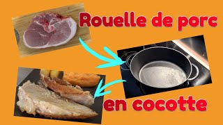 Rouelle de porc en cocotte [upl. by Edyth]