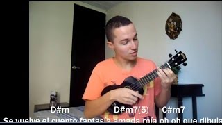 Vicente Garcia Carmesí tutorial ukulele [upl. by Demah]