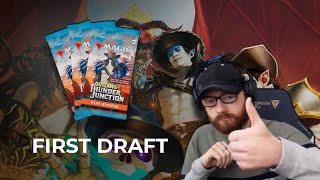 My First Outlaws of Thunder Junction DRAFT  MTG Arena [upl. by Aitel]