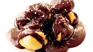 Chocolate Profiteroles Recipe [upl. by Aicnelev]