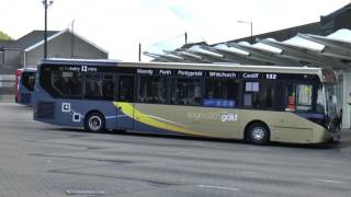 PONTYPRIDD BUSES APRIL 2017 [upl. by Laraine]