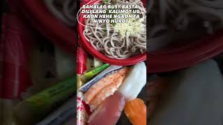 shorts deliciousfood sushi bentoamp sobashortsfeed trending [upl. by Kenaz]