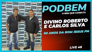 A Voz que Marcou Gerações com radialista Divino Roberto falando sobre os 60 anos da Rádio Bom Jesus [upl. by Gibrian437]