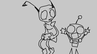 Invader zim and gir shenanigans [upl. by Edniya]