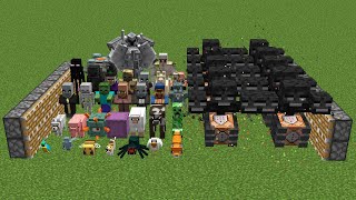 x300 wither storm and all mobs minecraft combined [upl. by Renat662]