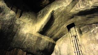 Wieliczka Salt Mine  Handicapped exit lift [upl. by Anaj]