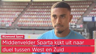 Deroy Duarte Dit is West tegen Zuid als Spartaan heb je niets met Feyenoord [upl. by Seuqramed]