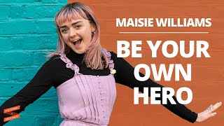 Maisie Williams Be Your Own Hero with Lewis Howes [upl. by Koziel]