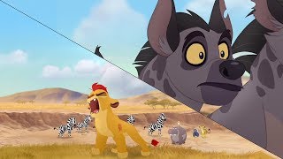 Lion Guard Kions Roar of the Elders  Swept Away HD Clip [upl. by Lrub]