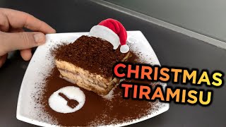 🇮🇹  CHRISTMAS TIRAMISU  Italian classic dessert with a twist  ASMR  🇮🇹 [upl. by Nivle]