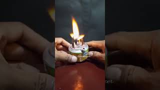 Coil jet alcohol stove w2 jets hole jetstove komporjetspirtus komporportable komporcamping [upl. by Laddie]