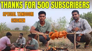 Tandoori Chicken recipe in Telugu  500 subscribers special  mamas kitchen [upl. by Etteoj600]