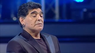 Maradona celebró los 30 años del primer título de Napoli ante 1300 personas en el teatro San Carlo [upl. by Jeromy]