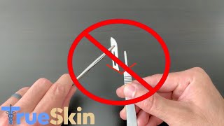 How to Insert and Remove a Scalpel Blade [upl. by Wrench]