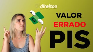 PIS 2020  Valor errado  Abono Salarial  Vou receber a diferença [upl. by Yrrek]