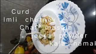 Healthy chatpata Chana aloo Chaat No oil chaatVery Easy Recipe Anyone can make🙂 [upl. by Yuria945]