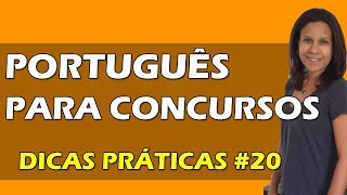 Dicas de Concordância Verbal e Concordância Nominal 1 de 5  20 [upl. by Morice]