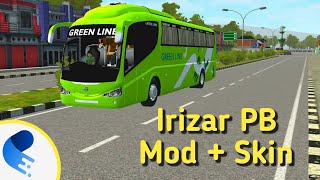 Irizar PB Mod for BUSSID by Waghih  SGCArena [upl. by Idnyl15]