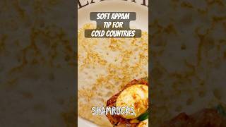 Soft Appam cook best kerala tip cold country ireland fyp viral wow india recommended [upl. by Charo540]