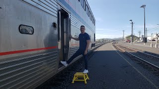 Coast Starlight TrainAmtrak from LA to Seattle [upl. by Seabrooke361]