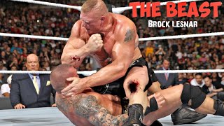 Brock Lesnar vs Randy Orton full match  WWE SmackDown [upl. by Aicilak388]