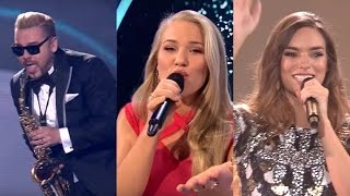 Drie directe concurrenten van OG3NE in de finale van het Songfestival [upl. by Beverlie336]