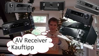 AV Receiver Kauftipps und Empfehlung [upl. by Eatnad]