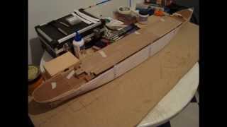 CONSTRUCCION MAQUETA TITANIC 1ª PARTE [upl. by Mattox782]