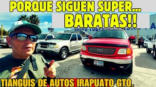 ℹ️PORQUE Siguen SUPER BARATAS Tianguis de autos Irapuato Gto Trucks for sale used cars [upl. by Brockie]