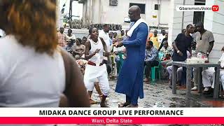 ITSEKIRI MIDAKA DANCE GROUP LIVE AT GIMBROWN WIDOWS EMPOWERMENT PROGRAMME [upl. by Telocin]