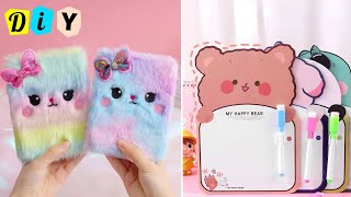 🌷Cute Stationery  How to make Stationery  DIY stationery  Handmade stationery  School hacks [upl. by Eanore764]