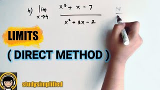 LIMITS  Type 1 Direct Substitution method [upl. by Salina219]