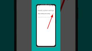 Google play store modify system setting enable shorts [upl. by Nickolas]