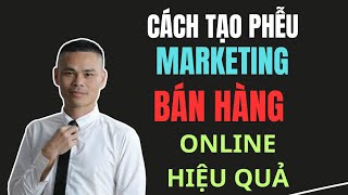 Cách tạo phễu Marketing Online dễ hiểu cho người mới bắt đầu [upl. by Alexandre856]