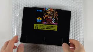 Metal Slug 3 Japanese AES 1st run NeoStore item  363 [upl. by Atinnor]