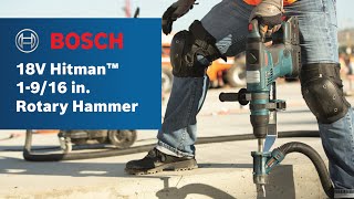 Bosch PROFACTOR™ 18V Hitman™ SDSmax® 1916 In Rotary Hammer [upl. by Neelyk]