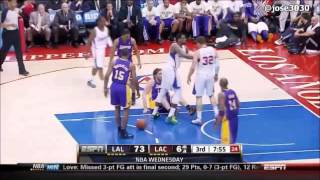 Blake Griffin Got Punched by teammate Fight after Paudunking [upl. by Anerac]