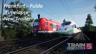 Train Sim World 5  Frankfurt Trainstation Timelapse  New Trailer [upl. by Nyloj]