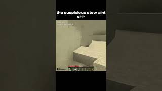 Suspicious stew aint shi minecraft meme funny ai [upl. by Zrike]