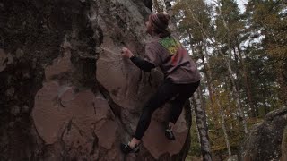 LEnvie des Bêtes assis  Franchard Isatis  Fontainebleau Bouldering [upl. by Llewellyn807]