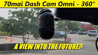 70mai Dash Cam Omni  Innovative 360° Rotating Dash Cam [upl. by Novj632]