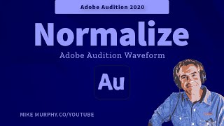 Adobe Audition CC How To Normalize Audio [upl. by Rapp]