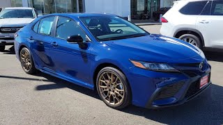 2024 Toyota Camry SE Nightshade Edition AWD in Reservoir Blue [upl. by Abigail]